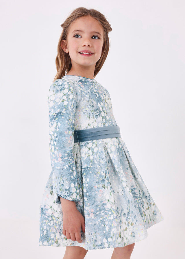Vestido Jacquard Ecofriends Bluebell