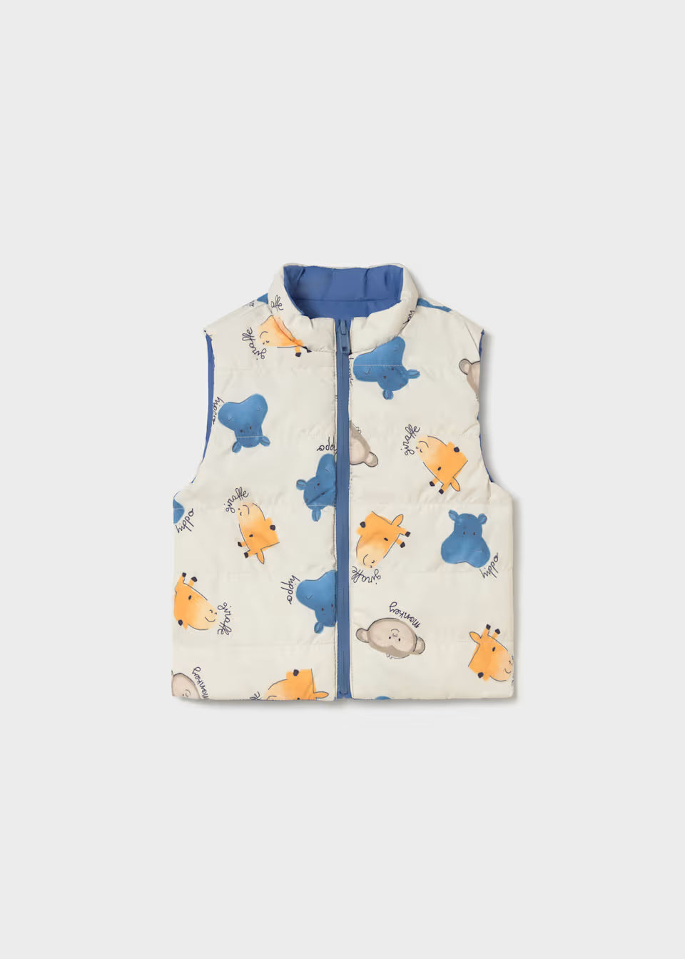 Chaleco Reversible Happy Hippos - Minibhu