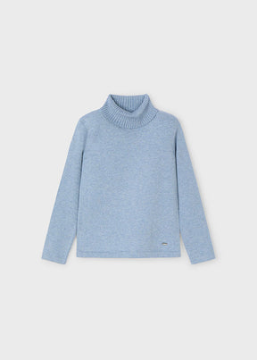 Saco Tejido Cuello Alto Ecofriends Vanillla Sky