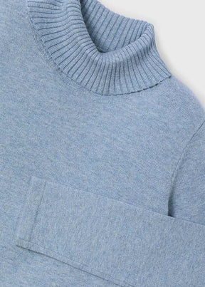 Saco Tejido Cuello Alto Ecofriends Vanillla Sky
