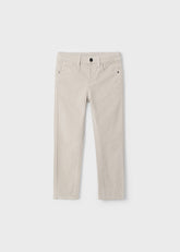 Pantalón Pana Slim Fit Básico Yellow Pine