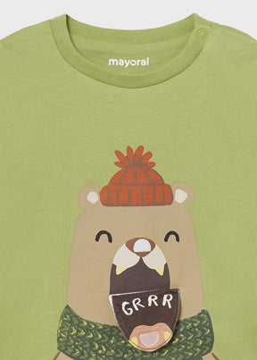 Camiseta Manga Larga Play Oso Beary Fun! Mayoral