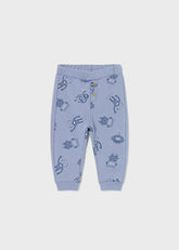 Pantalón Punto Estampado Mr. Roboto - Minibhu