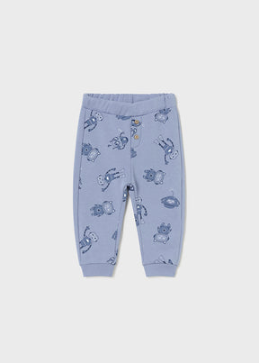 Pantalón Punto Estampado Mr. Roboto - Minibhu