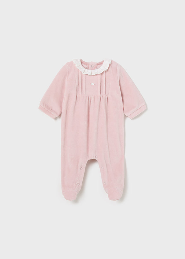 Pijama Fleece Cotton Rose