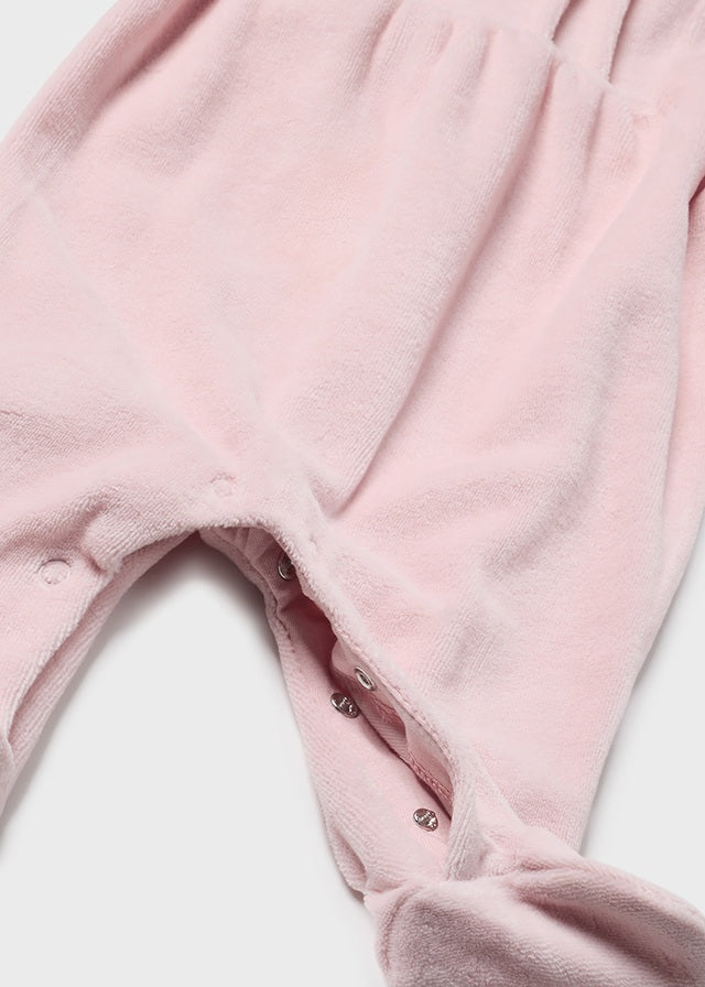 Pijama Fleece Cotton Rose