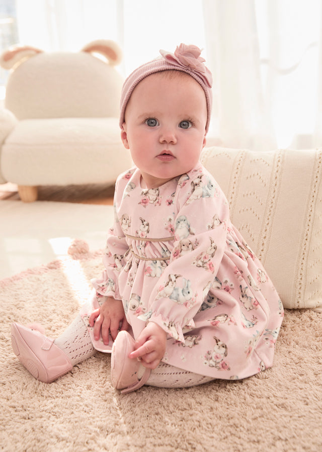 Vestido Estampado Rubor Cotton Rose