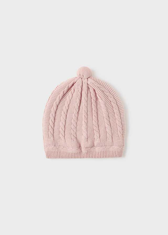 Gorro Tejido Cotton Rose