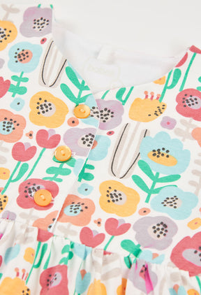 Vestido Flores Con Braguitas Honey - Minibhu