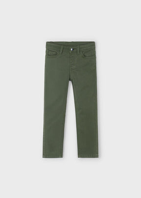 Pantalón Básico Oliva Boston