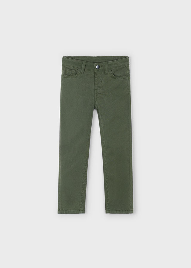 Pantalón Básico Oliva Boston