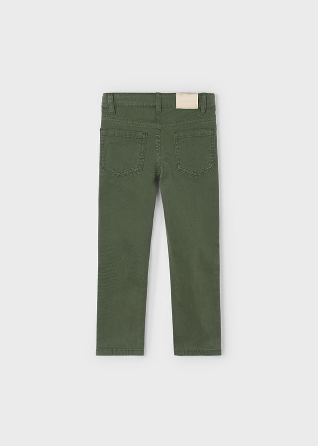 Pantalón Básico Oliva Boston
