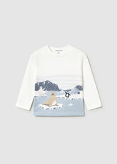 Camiseta Paisaje Artic Family