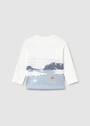 Camiseta Paisaje Artic Family
