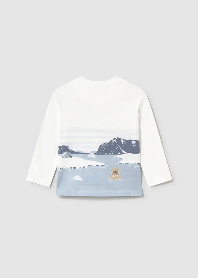 Camiseta Paisaje Artic Family