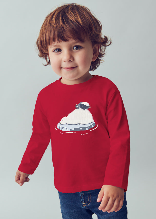 Camiseta Aplique Artic Family