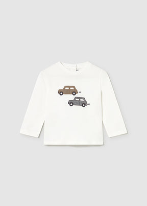 Camiseta Apliques Tejidos Dogs And Cars