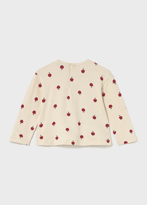 Camiseta Estampada Strawberry Fields