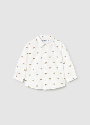Camisa Estampada Bear School