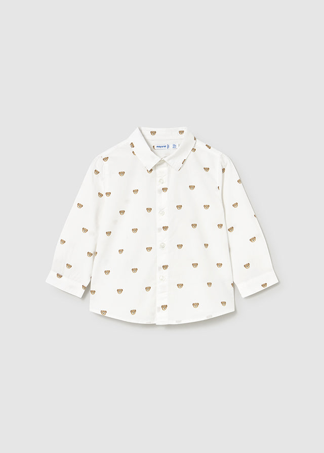 Camisa Estampada Bear School