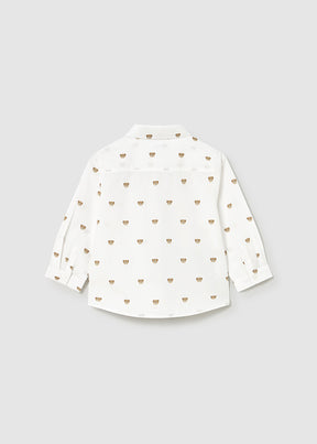Camisa Estampada Bear School