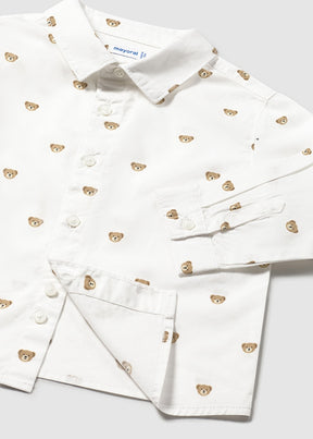 Camisa Estampada Bear School