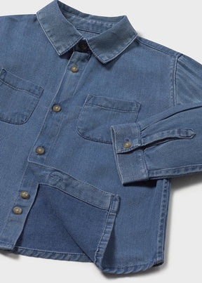 Camiseta Denim Bear School