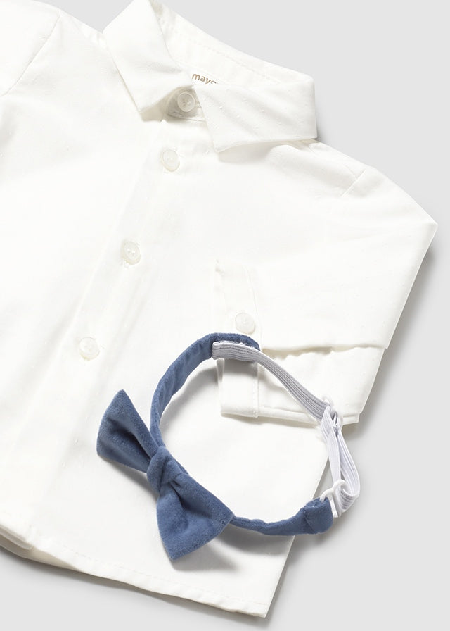 Camisa Con Pajarita Ceremonia