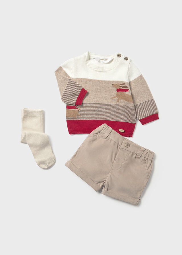 Conjunto Pantalón Corto Santa´s Cookies