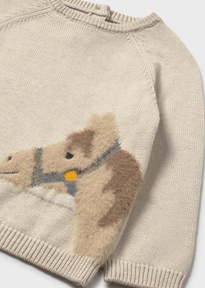 Saco Intarsia Animal Old McDonald