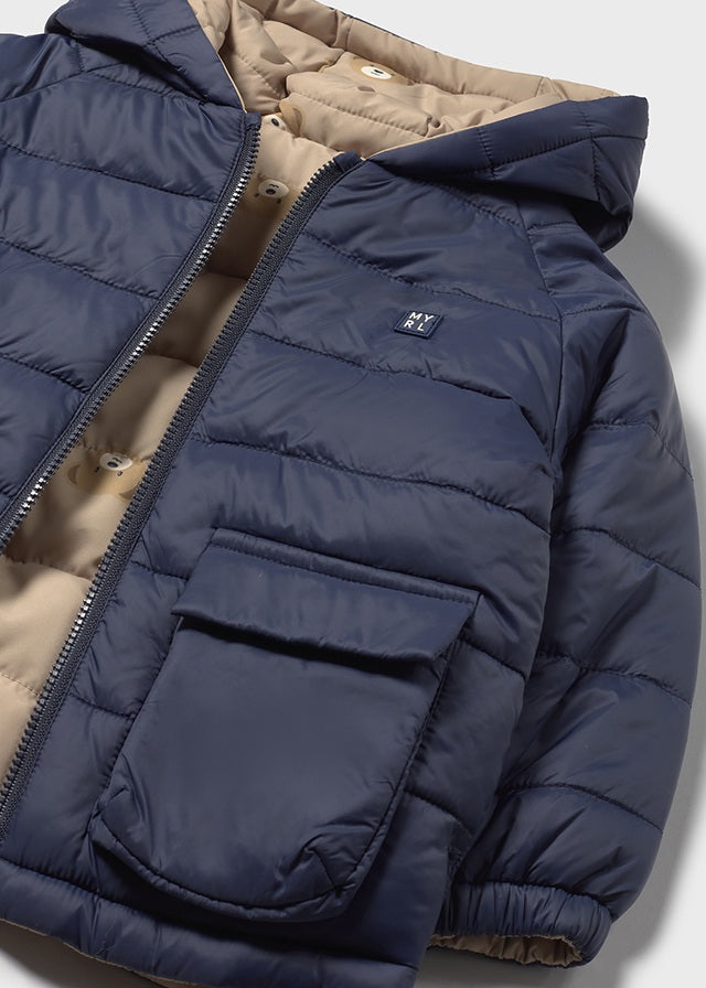 Chaqueton Soft Reversible Bear School