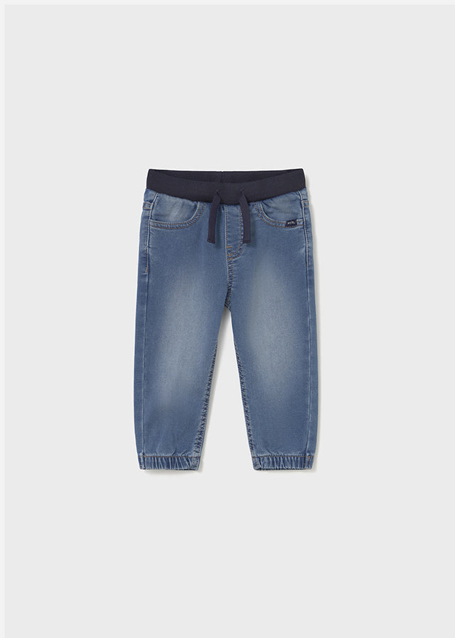 Pantalón Soft Denim Bear School