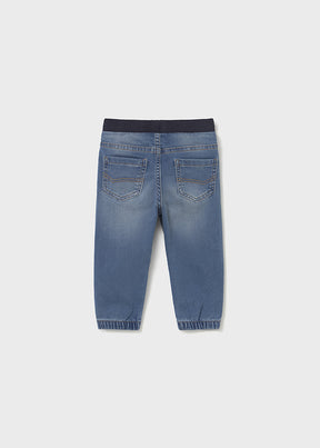 Pantalón Soft Denim Bear School