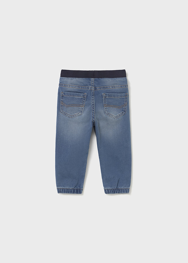 Pantalón Soft Denim Bear School - Minibhu