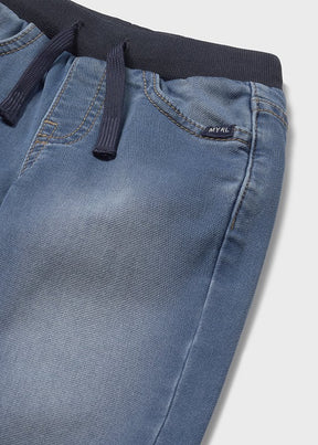 Pantalón Soft Denim Bear School - Minibhu