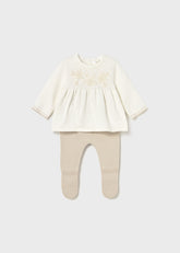 Conjunto Polaina Tejido Milk