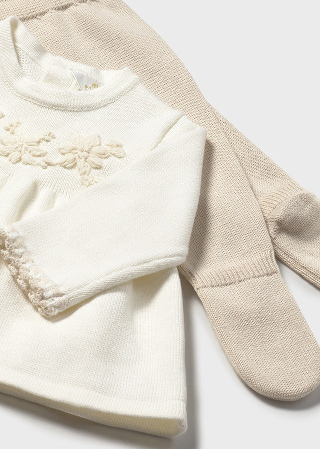 Conjunto Polaina Tejido Milk
