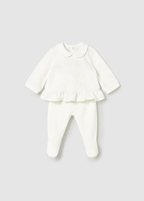 Conjunto Polaina Tundosado Milk