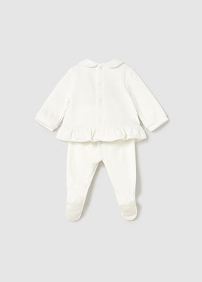Conjunto Polaina Tundosado Milk