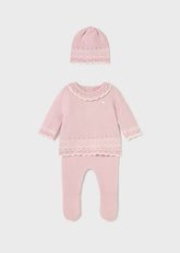 Conjunto Con Gorro Tejido Poesy
