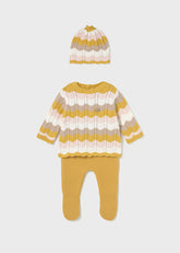 Conjunto Con Gorro Tejido Fantasyland