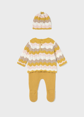 Conjunto Con Gorro Tejido Fantasyland