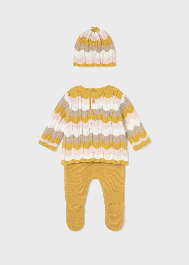 Conjunto Con Gorro Tejido Fantasyland
