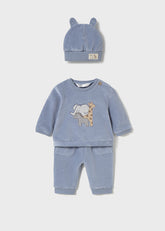 Chandal 3 Piezas Blue Bell Safarigami - Minibhu