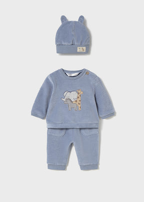 Chandal 3 Piezas Blue Bell Safarigami - Minibhu