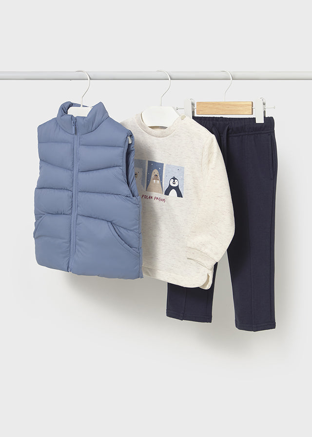 Conjunto Con Chaleco Artic Family