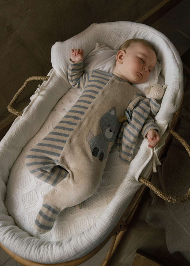 Set De Peleles Tundosado Beige