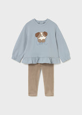 Conjunto Leggings Pullover Ice Princess