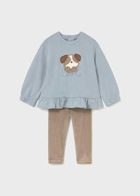 Conjunto Leggings Pullover Ice Princess