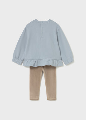 Conjunto Leggings Pullover Ice Princess